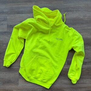 AWESOME neon yellow hoodie
